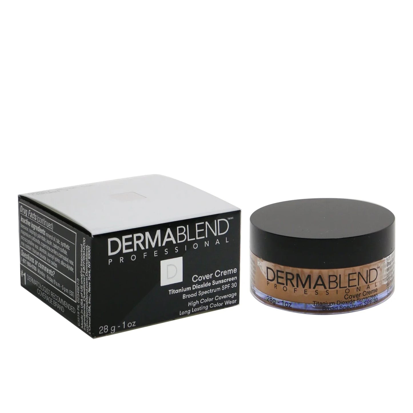 Dermablend Cover Creme Broad Spectrum SPF 30 Tawny Beige 28g R987