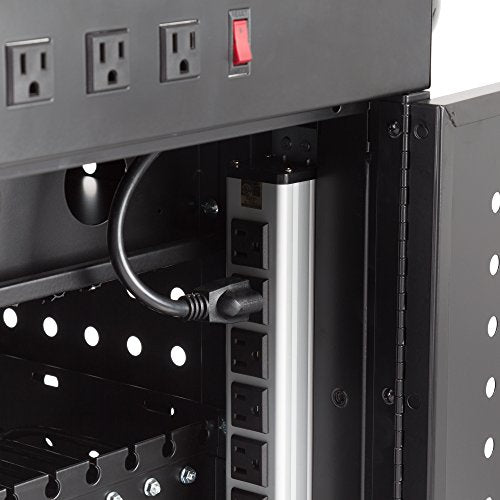 Learniture Structure Series 30-Device Mobile Charging Station for Laptops and Tablets, Black C161414
