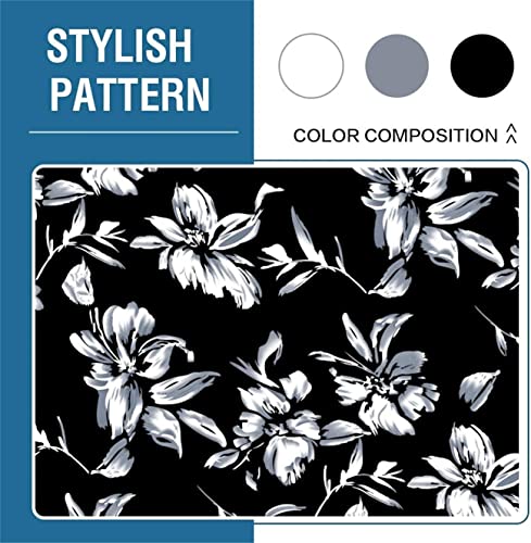 Floral Printed 3 Cushion Couch Cover with Separate Cushion Cover H264
