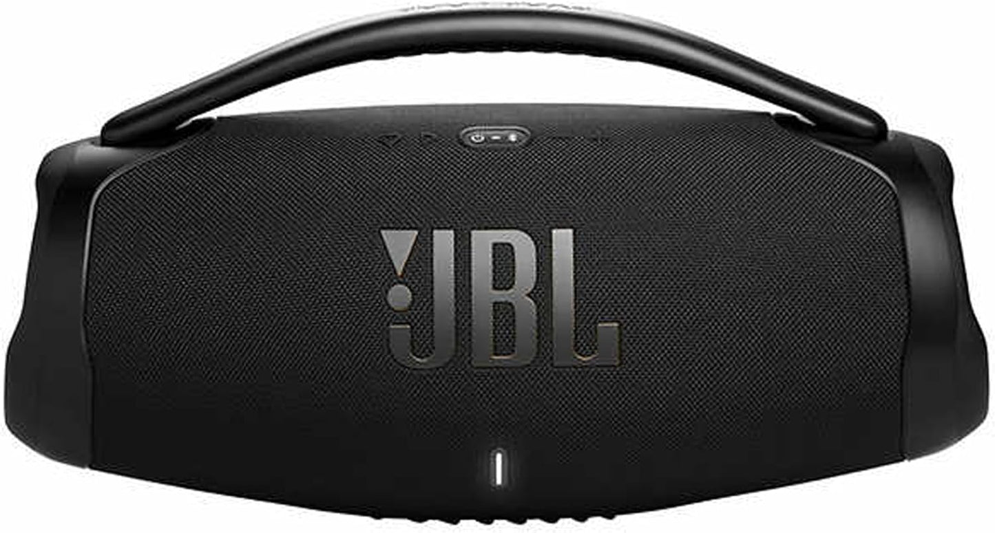 JBL Boombox 3 WiFi Portable Speaker, Black (Renewed) Q4612
