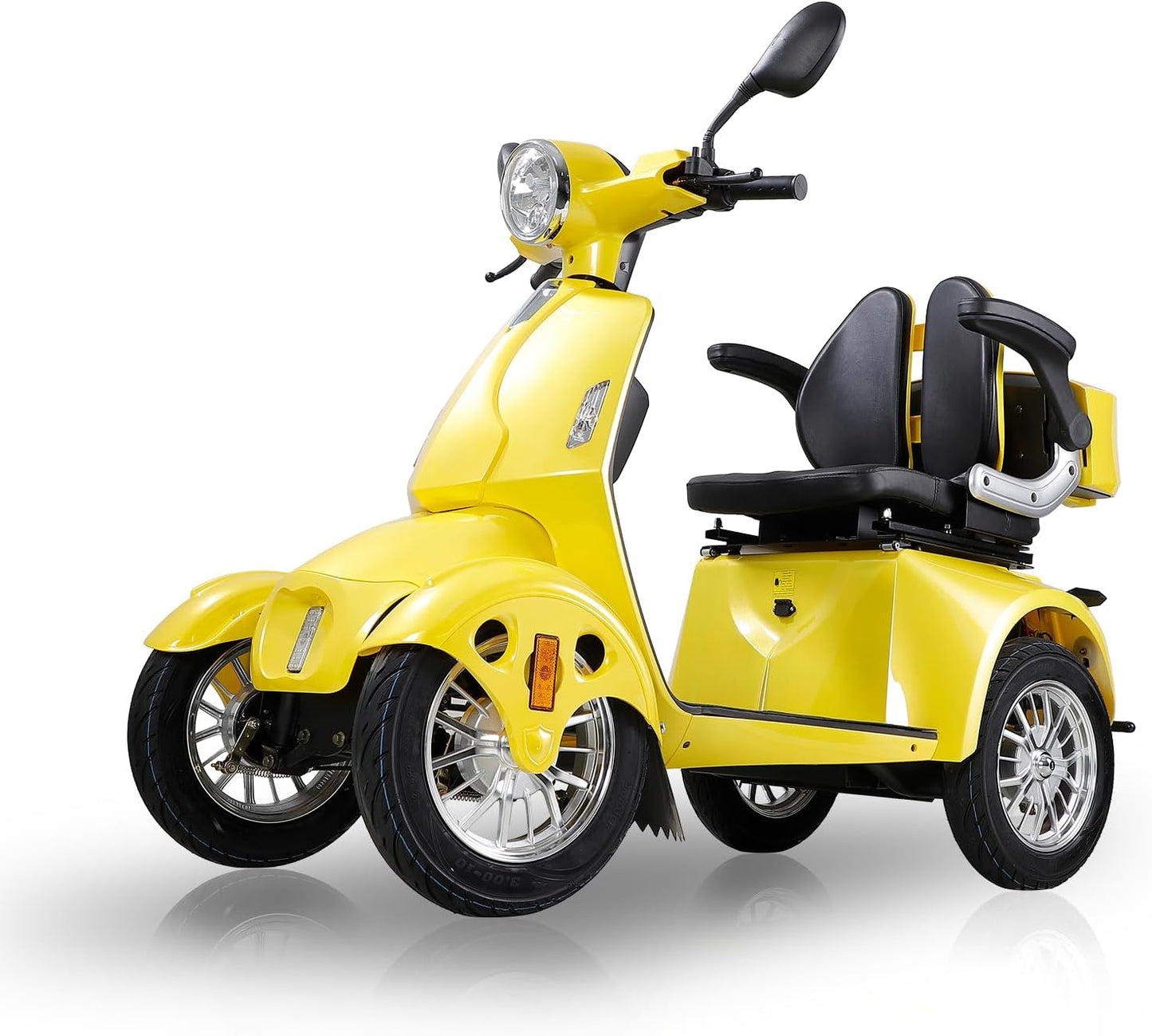 Heavy Duty 4-Wheel Mobility Scooter for Seniors, 500 lbs Capacity D992
