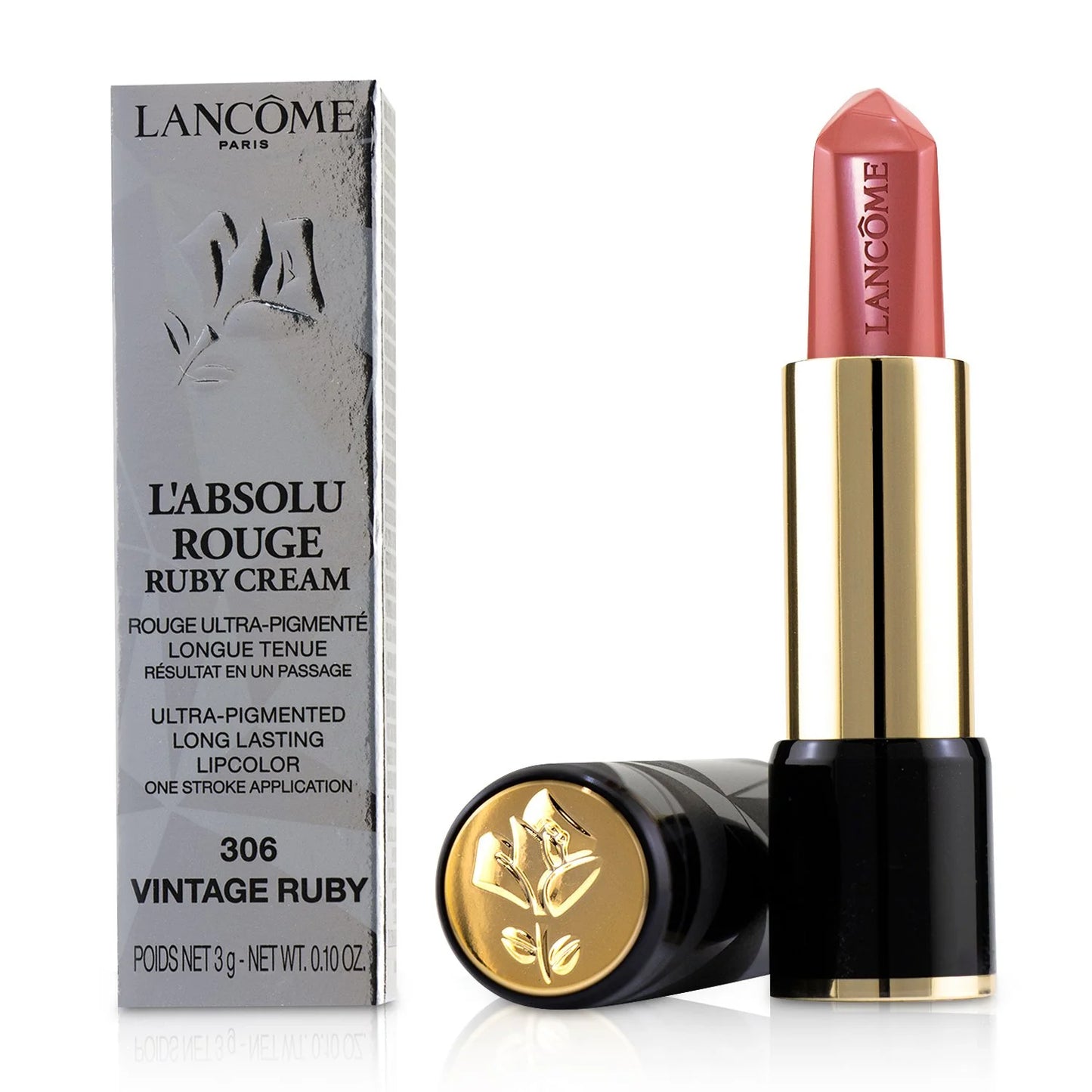 Lancome L'Absolu Rouge Ruby Cream Lipstick - Crimson Flame 3g B232121