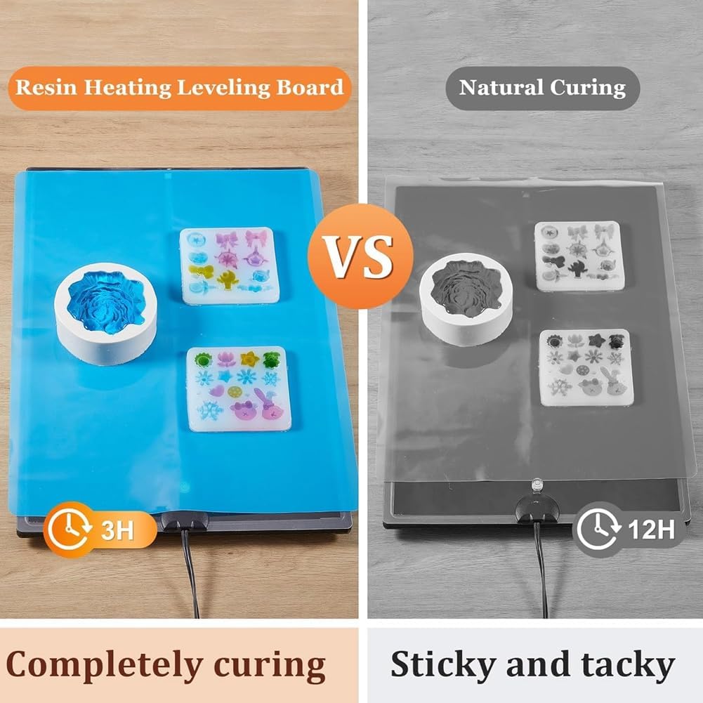 Resin Heating Leveling Board for Epoxy Resin Set 16.5in x 11in D764