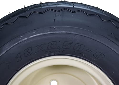 18x8.50-8 OEM Golf Cart Wheels and Tires Combo - Set of 4 A8907