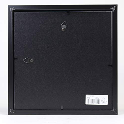 Lawrence Frames 785055 Shadow Box Frame, 5x5, Black P131424