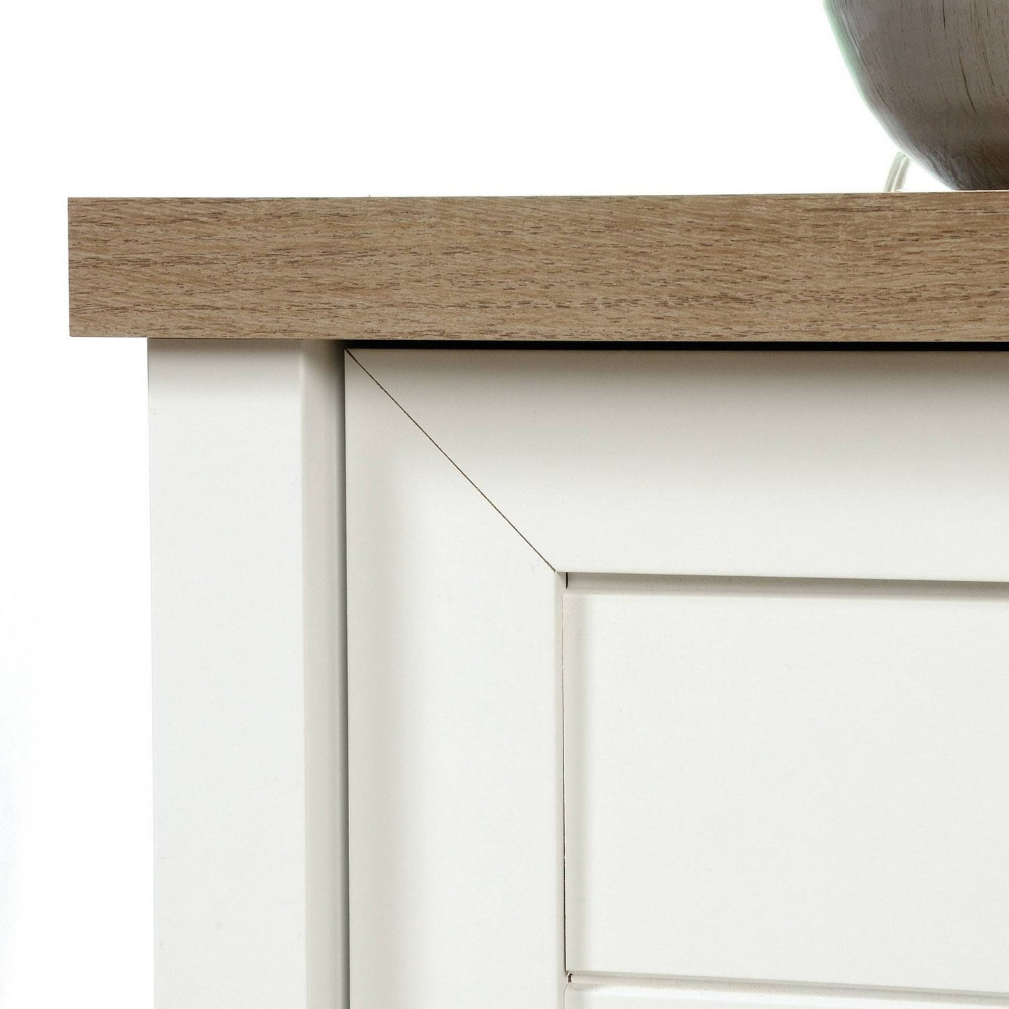 Sauder Cottage Road Storage Cabinet Soft White L6435