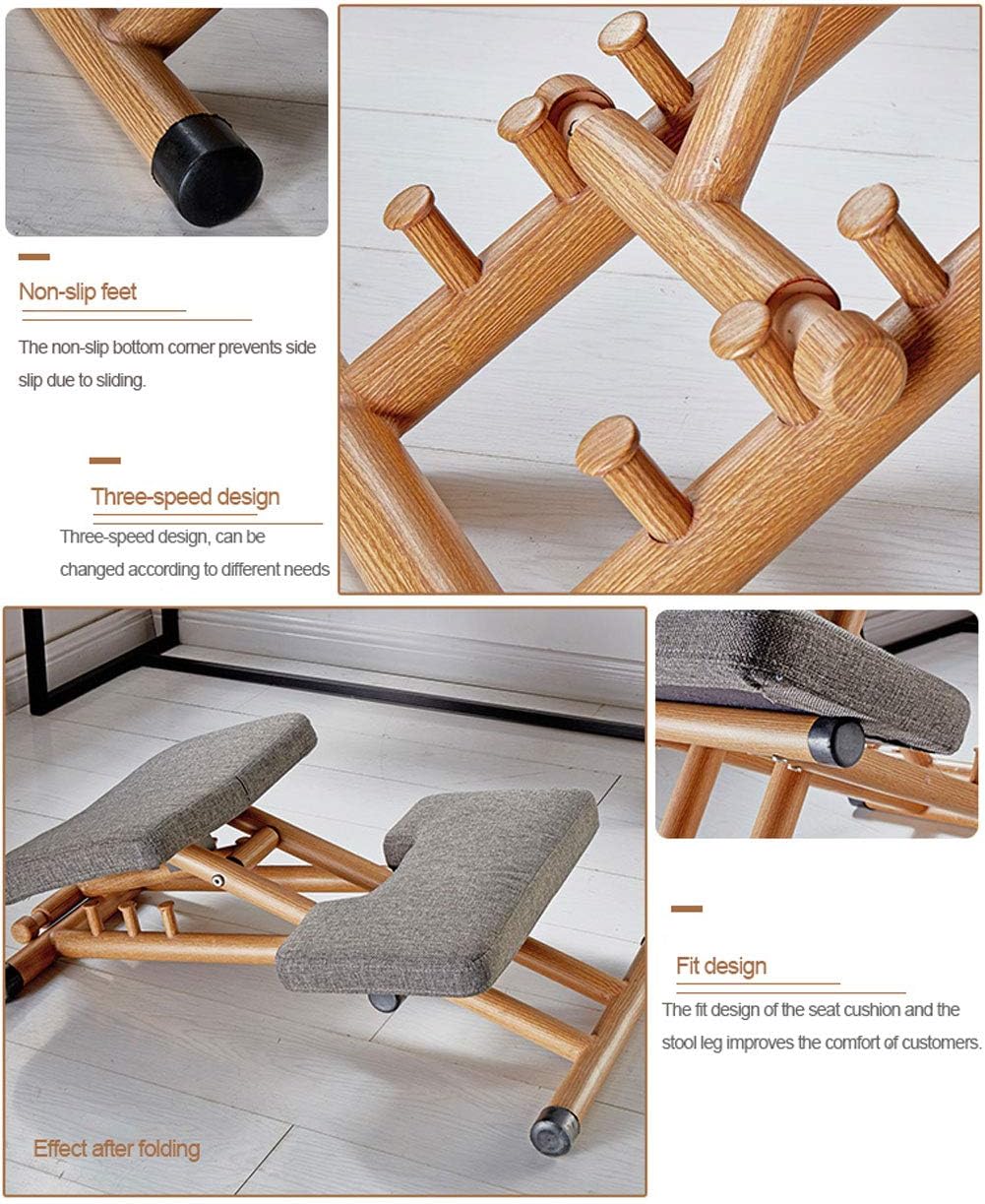 Ergonomic Foldable Kneeling Chair for Posture Correction S4793