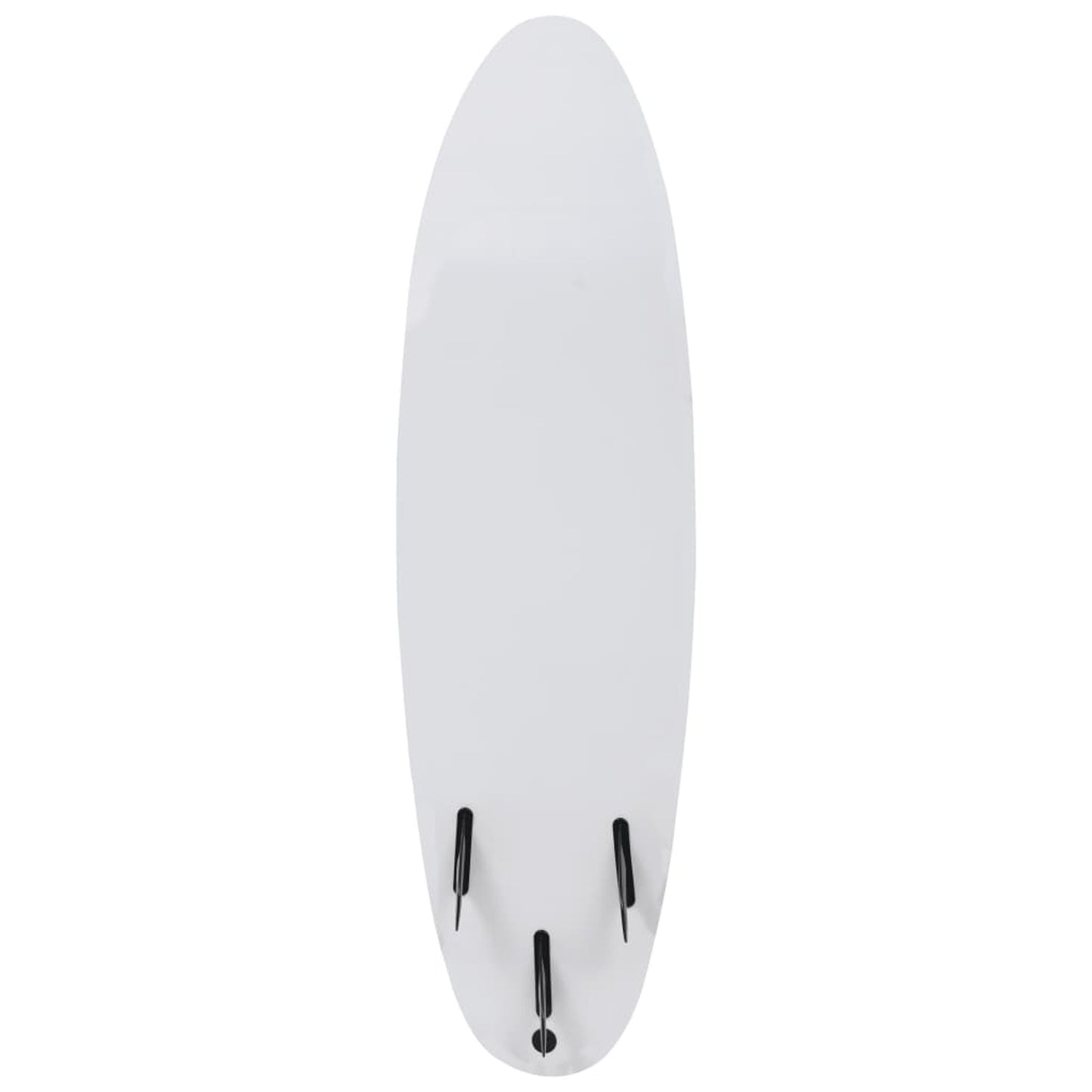 moobody Surfboard with Leash and Plastic Fins for Beginners Z804068