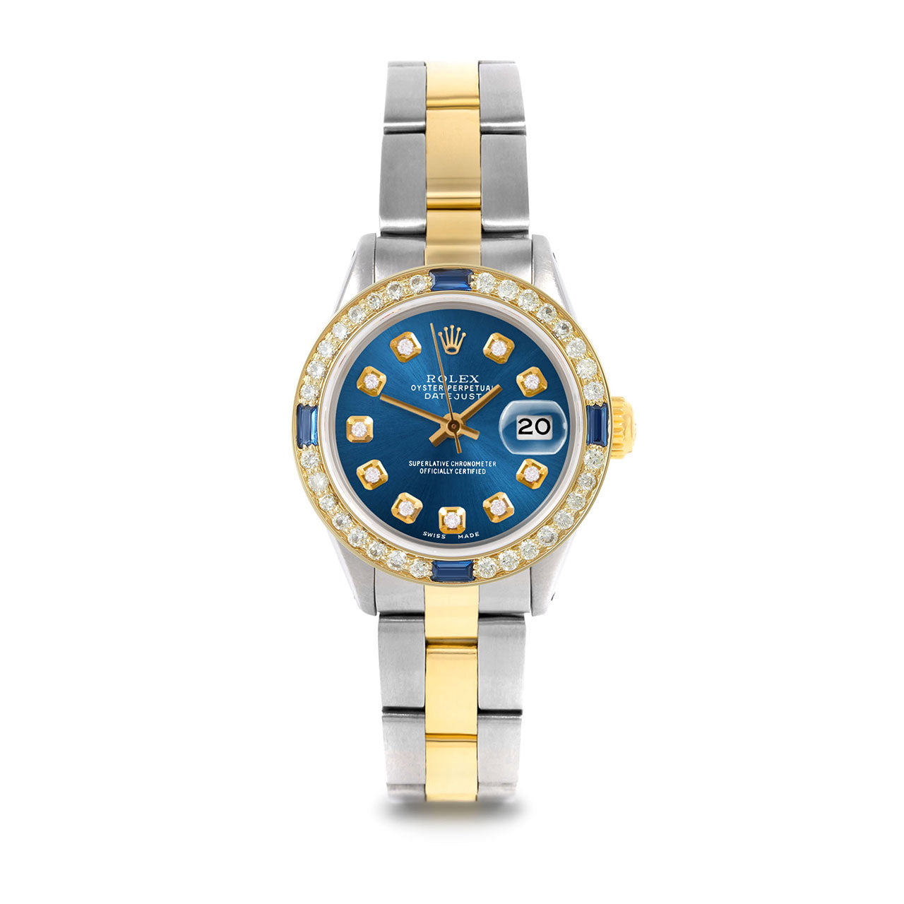 Pre-Owned Rolex 6917 Ladies 26mm Datejust Blue Diamond W343900