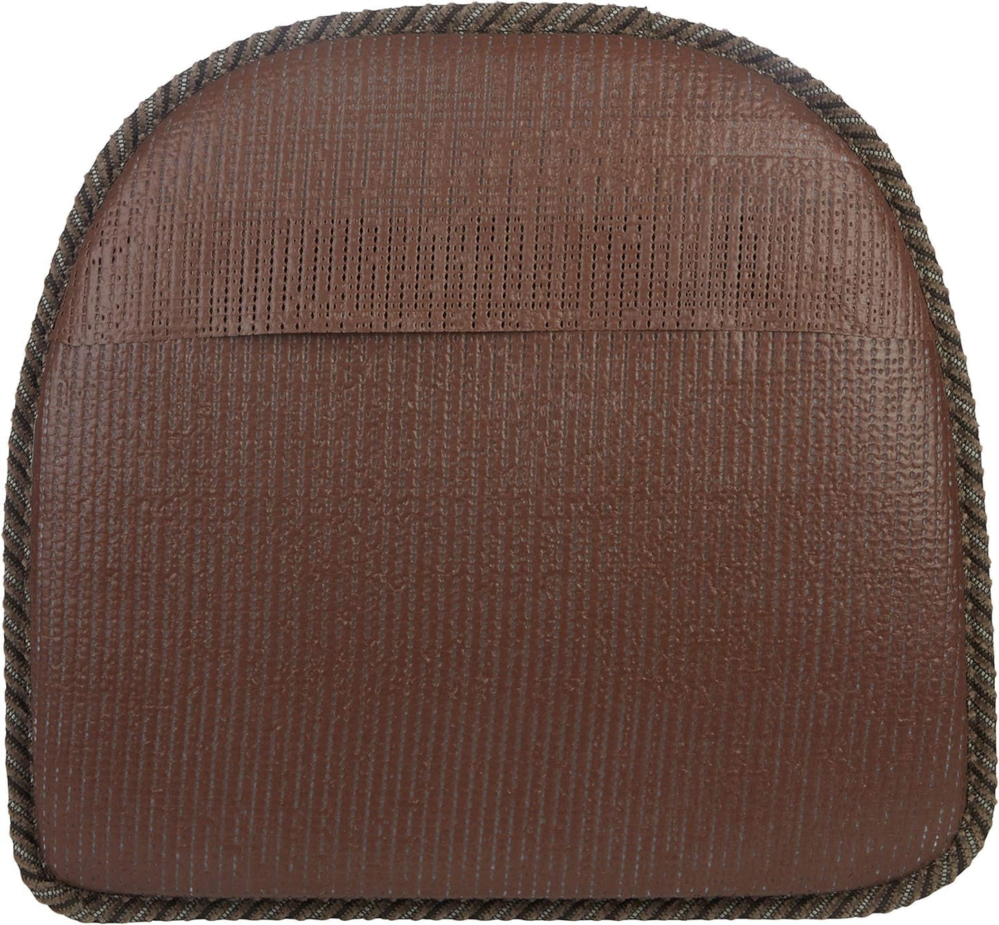 Klear Vu Raindrop The Gripper Non Slip Chair Cushions, 6 Count, Taupe Q569