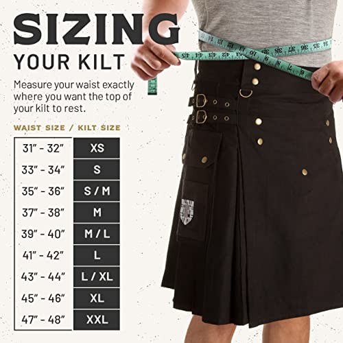 Damn Near Kilt 'Em Men's Sport Utility Kilt C696