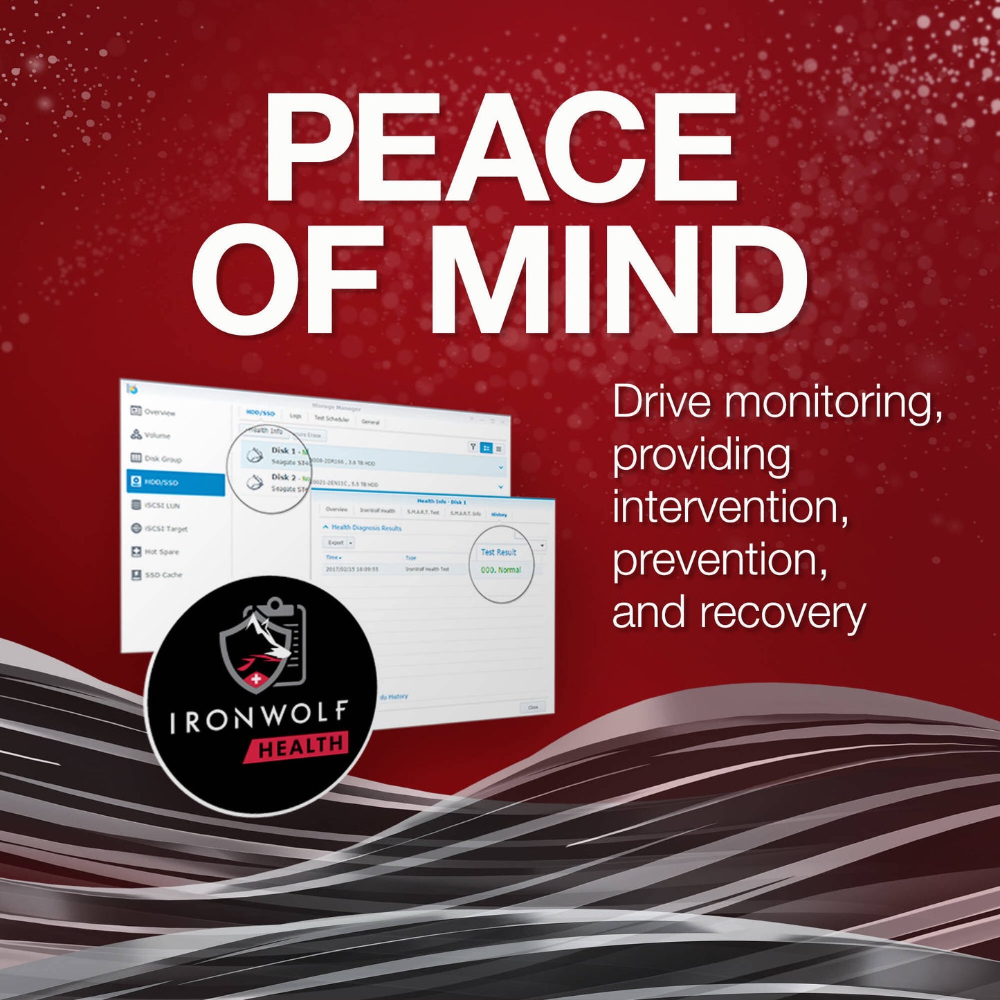 Seagate IronWolf 4TB Internal SATA Hard Drive U93475