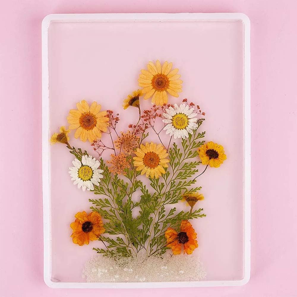 Silicone Tray Molds for Epoxy Resin, Large Casting Mold for DIY Crafts F6697