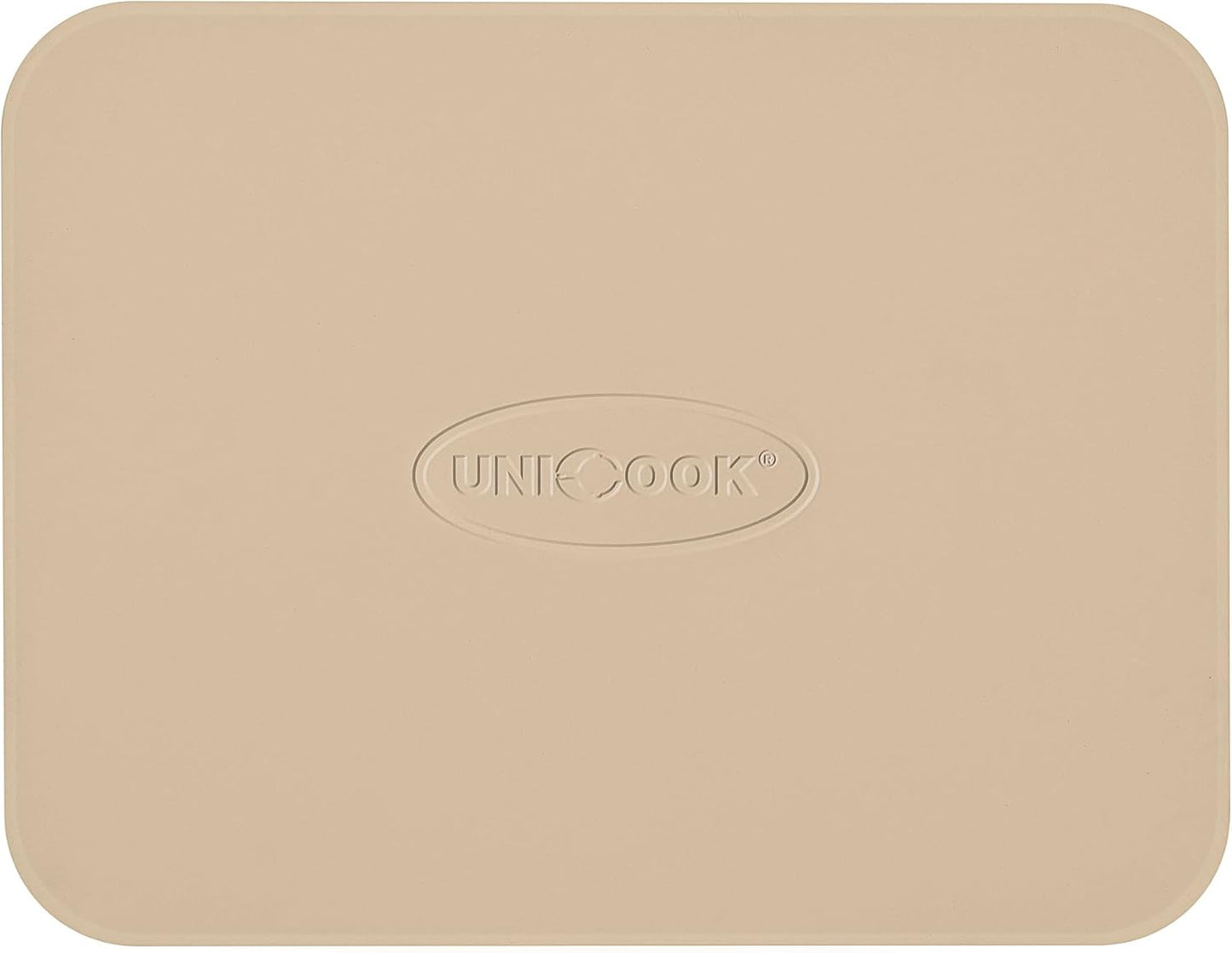 Unicook Pizza Stone for Oven and Grill, 15 Inch Large Baking Stone, Heavy Duty Cordierite Bread Pizza Pan, Thermal Shock Resistant Cooking Stone for Pizza, Bread, Cookie and More