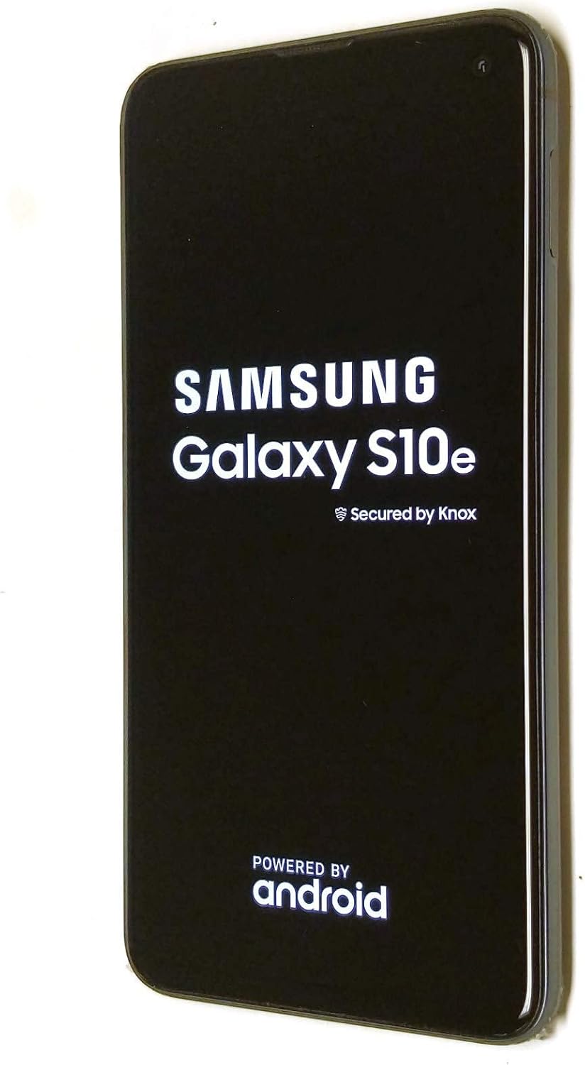 Samsung Galaxy S10E G970U 128GB Prism Black GSM Unlocked E8391