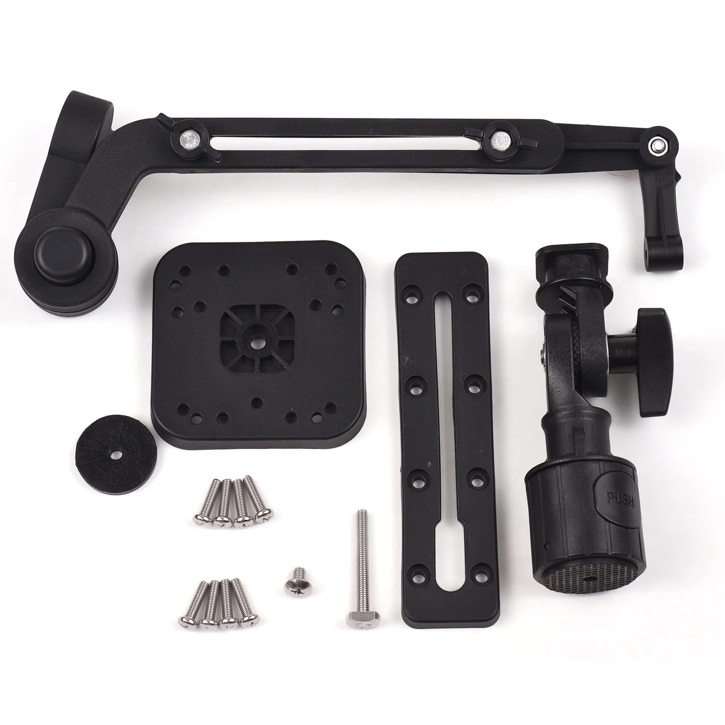 Aibecy Kayak Fish Finder Mounting Plate Transducer Mount Arm V4182