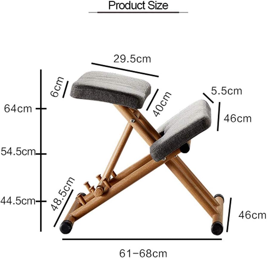 Ergonomic Foldable Kneeling Chair for Posture Correction S4793