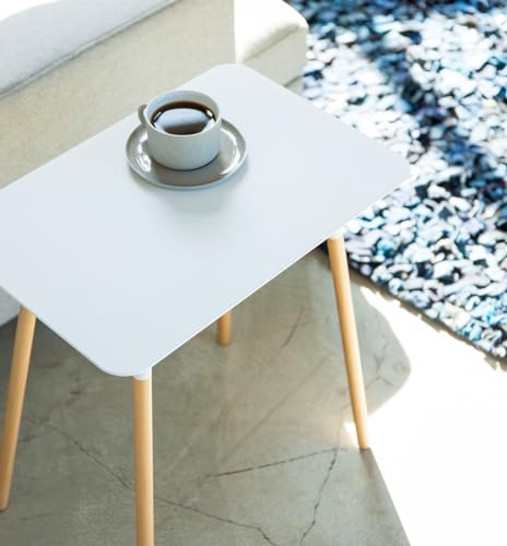 YAMAZAKI home Rectangular Side Table White F694