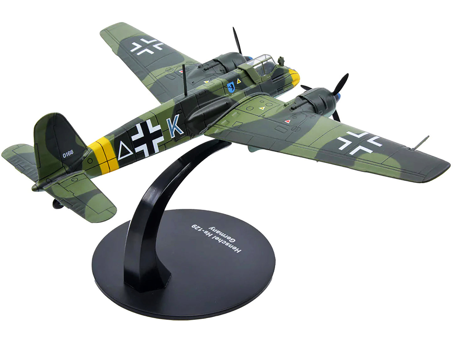 Henschel HS 129 Aircraft (Germany 1942) 1/72 Diecast Model by Warbirds of WWII S176456