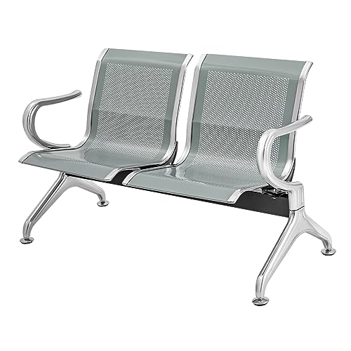3 Seat Waiting Room Chair for Office Airport Lobby Hospital (Blue) E708179