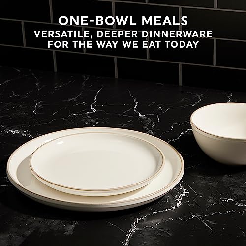 Corelle Stoneware 16-Pc Dinnerware Set, Navy V910274