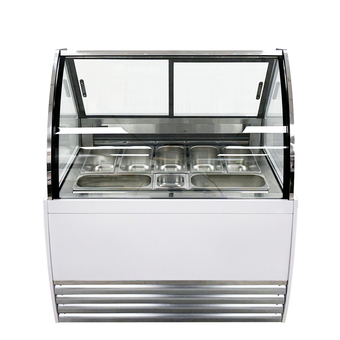42" Gelato Dipping Cabinet Cooler Depot 7 pan DW-7R