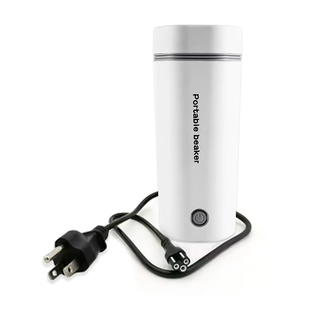 Portable Electric Kettle 350ML Stainless Steel Travel Tea Coffee B81674