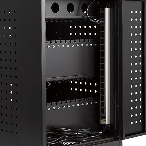 Learniture Structure Series 30-Device Mobile Charging Station for Laptops and Tablets, Black C161414