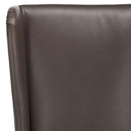 Safavieh Mercer Collection Becall Dining Chair, Antique Brown D1569