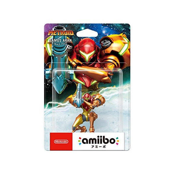 Amiibo Samus Aran (Metroid Series) Japan Import N1550
