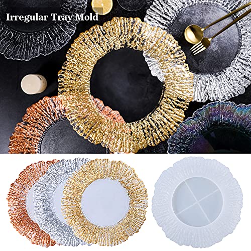 Round Fruit Tray Silicone Mold for Resin DIY Jewelry Dish E968923