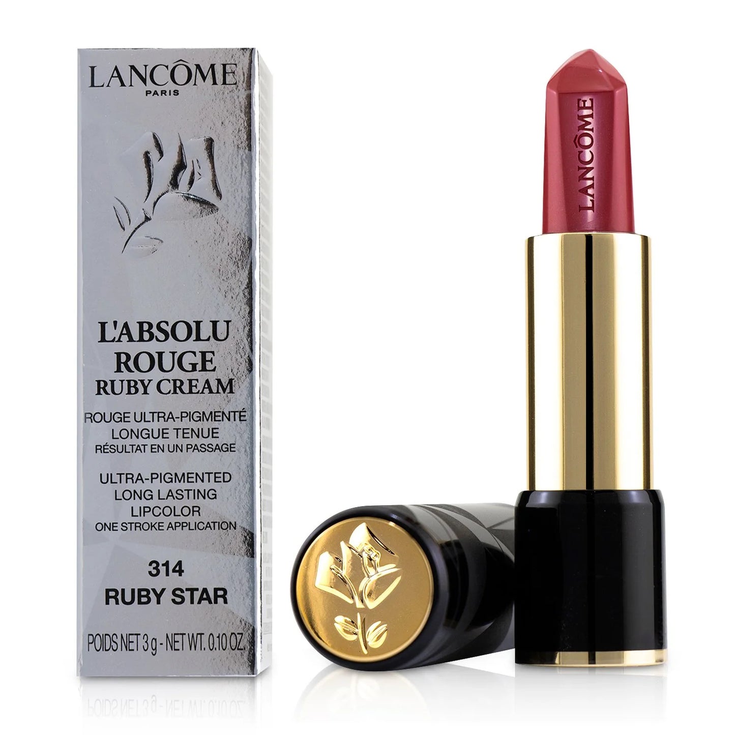 Lancome L'Absolu Rouge Ruby Cream Lipstick - Crimson Flame 3g B232121