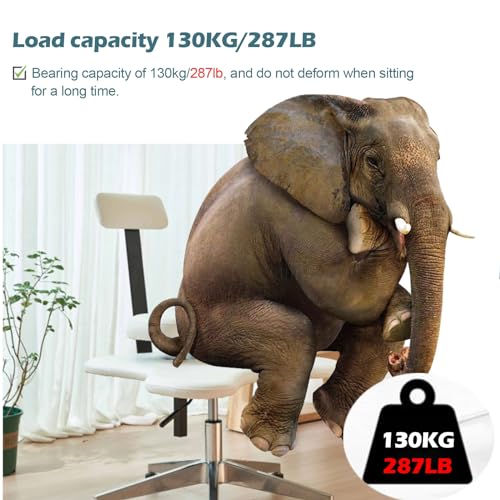 Cross Legged Office Chair with Brake Wheel & Lumbar Support S3039