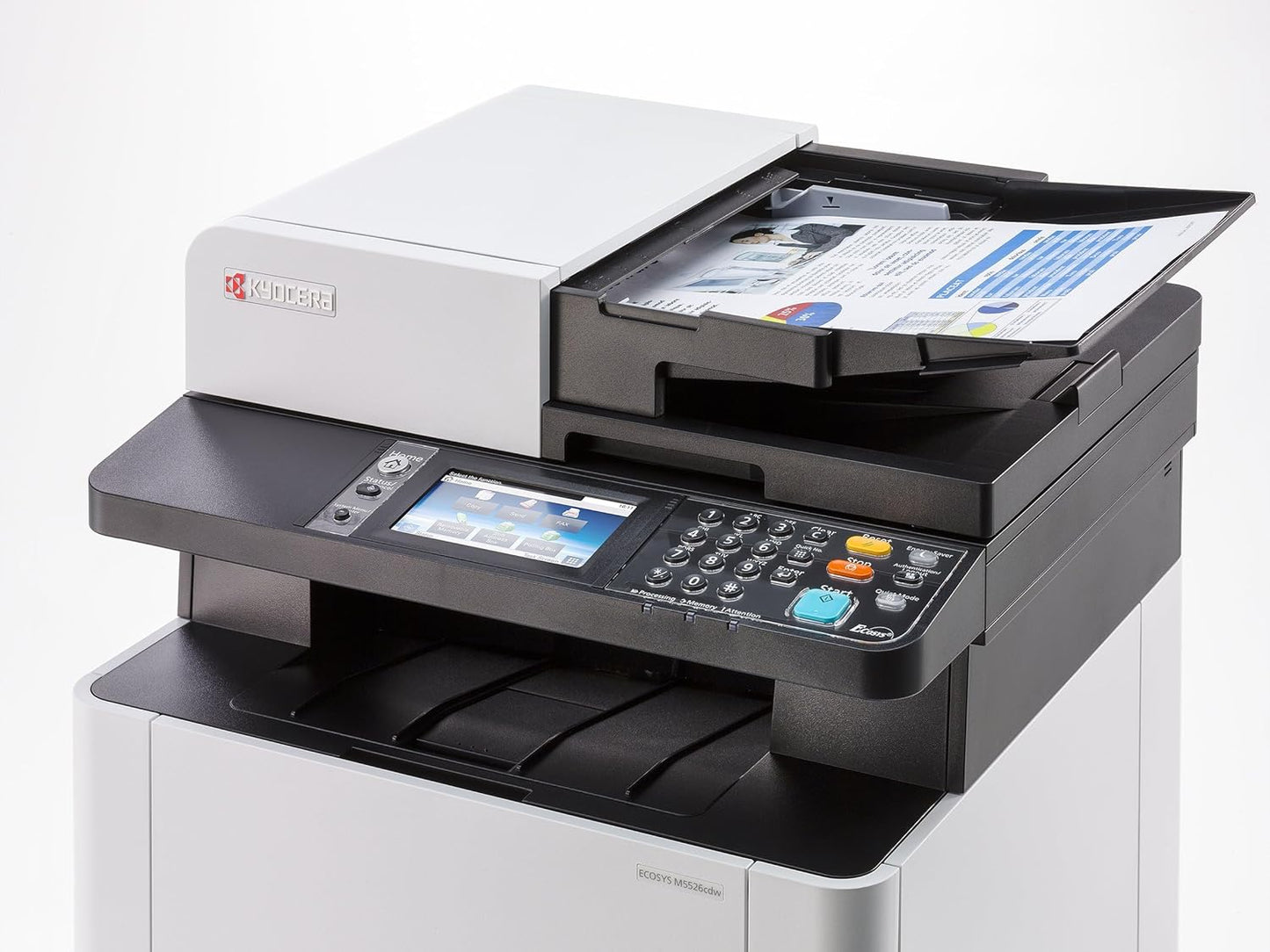 KYOCERA ECOSYS M5526cdw All-in-One Color Laser Printer, Wireless, Duplex, 27 ppm K3531