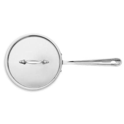 All-Clad Stainless Steel Saucepan with Lid, 4 qt A556217