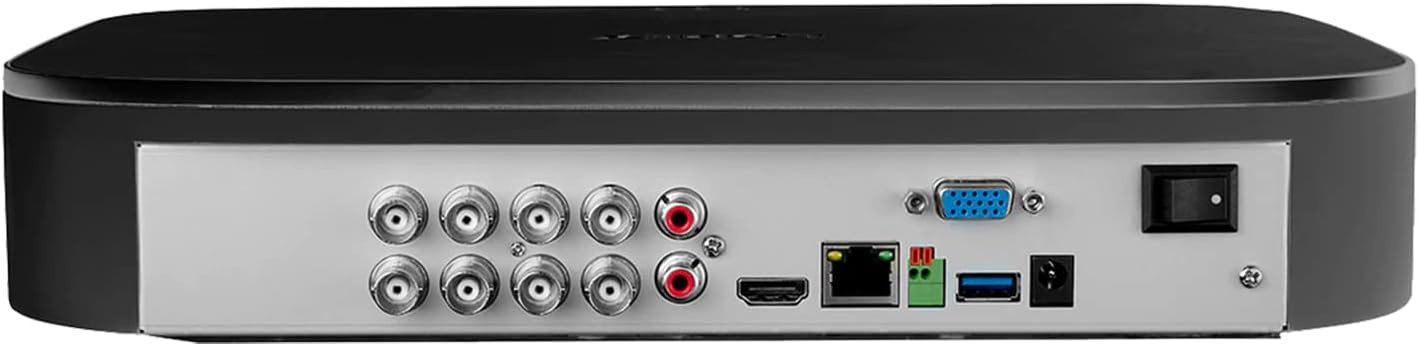 Lorex Fusion 4K Security Camera System with 2TB DVR – 8 Channel, 8 Metal Cameras Q5763