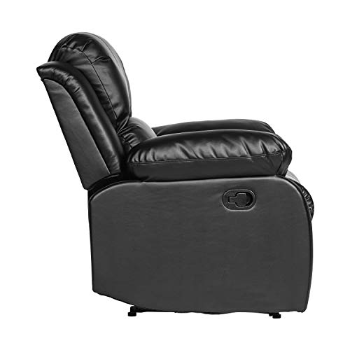 Lexicon Humphreys Wall-Hugger Manual Reclining Chair, Brown C56213