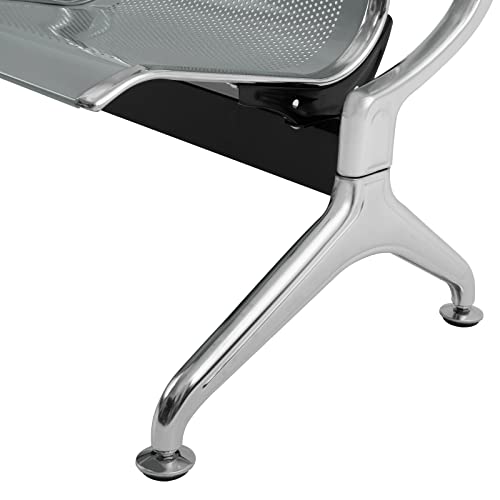3 Seat Waiting Room Chair for Office Airport Lobby Hospital (Blue) E708179
