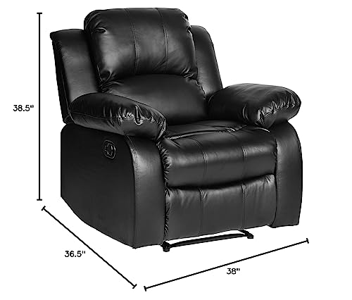 Lexicon Humphreys Wall-Hugger Manual Reclining Chair, Brown C56213