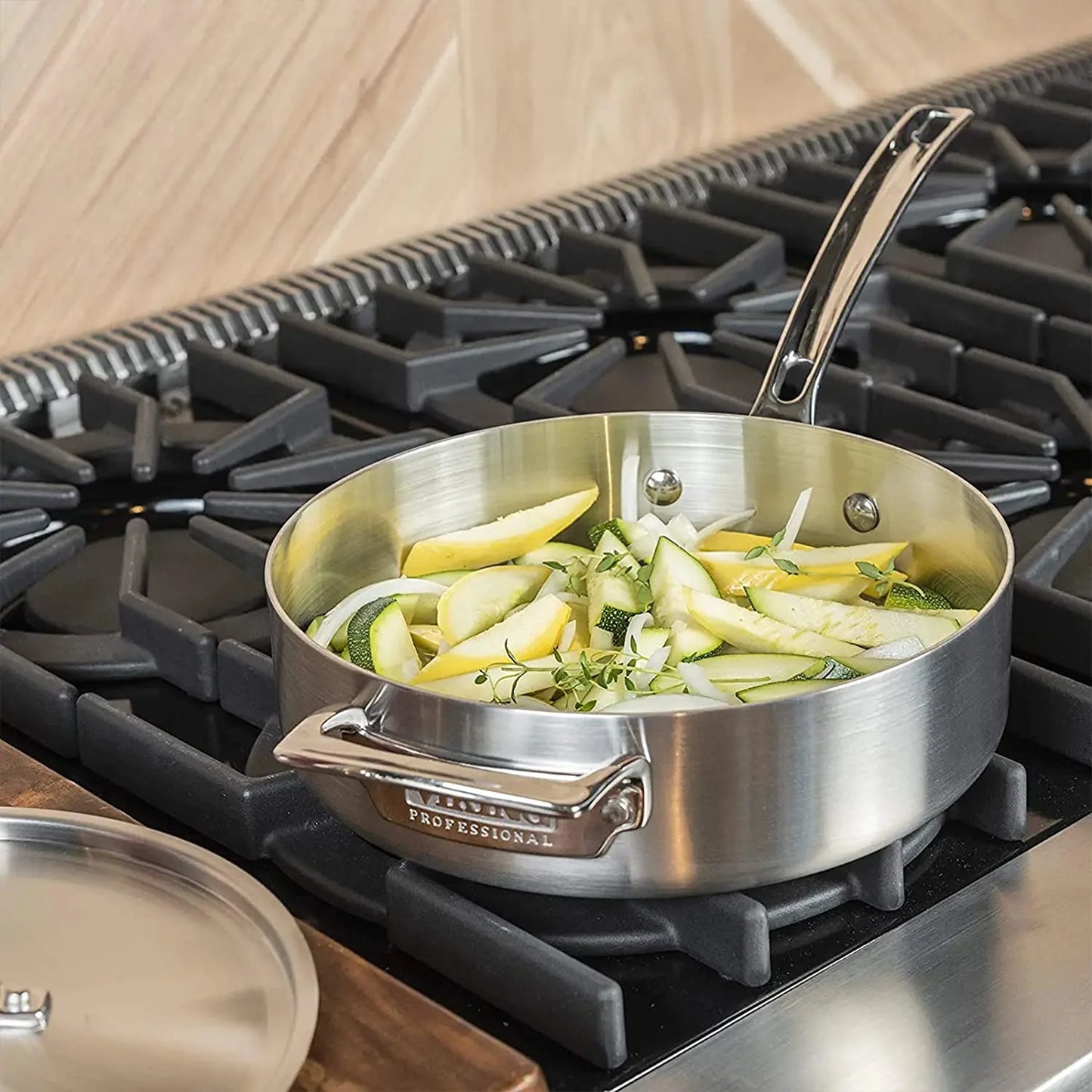 Viking Professional 5-Ply Stainless Steel Cookware Set 10 Piece F443