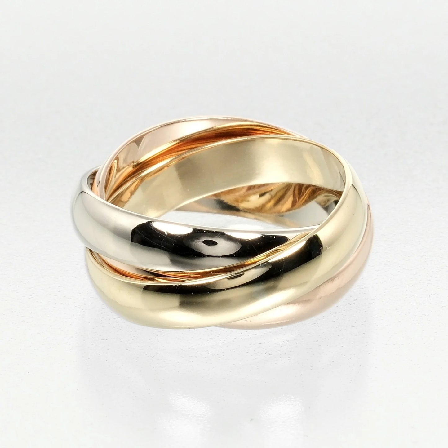 Cartier Trinity Ring K18 Gold YG PG WG A47215