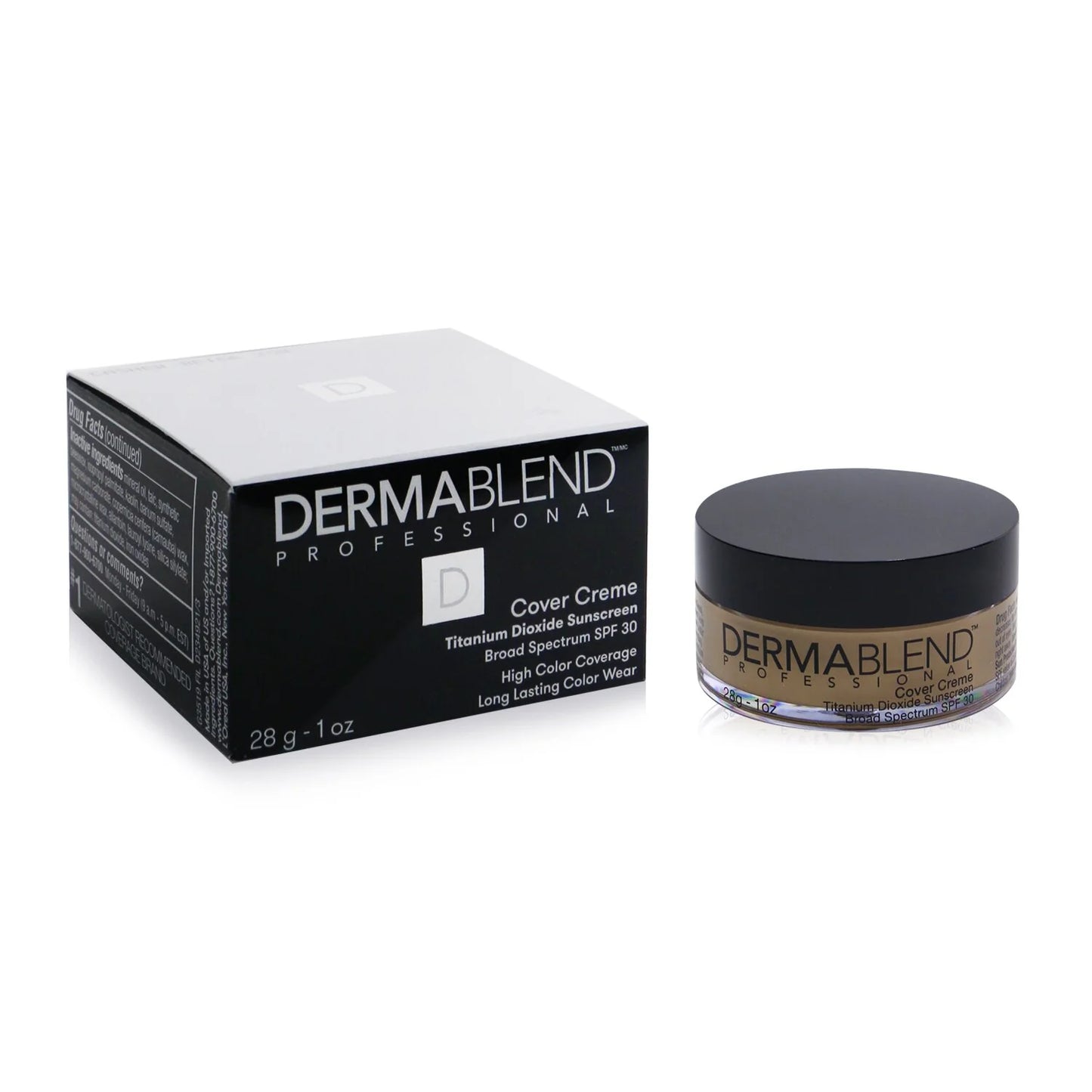 Dermablend Cover Creme Broad Spectrum SPF 30 Tawny Beige 28g R987
