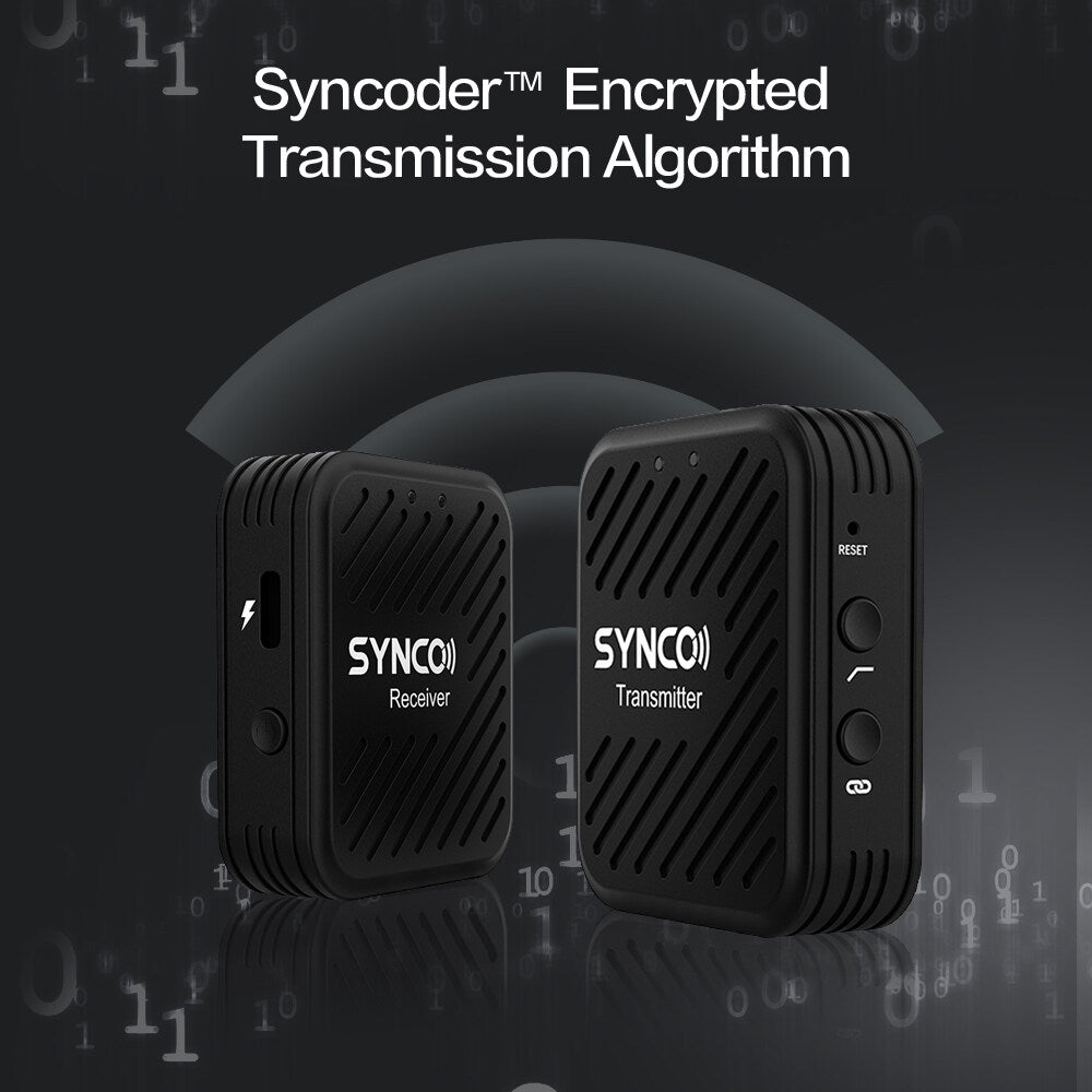 SYNCO G1(A1) 2.4G Wireless Microphone System with 1 Transmitter & 1 Receiver & 1 Lavalier Microphone L5895