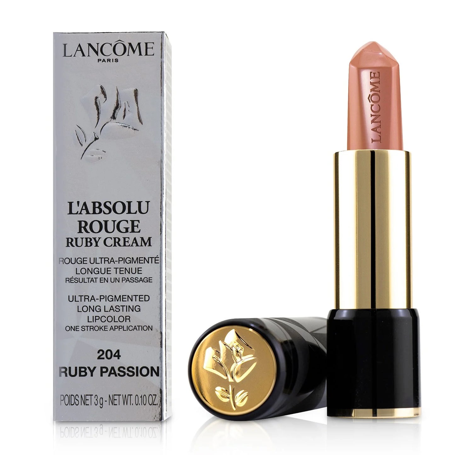 Lancome L'Absolu Rouge Ruby Cream Lipstick - Crimson Flame 3g B232121