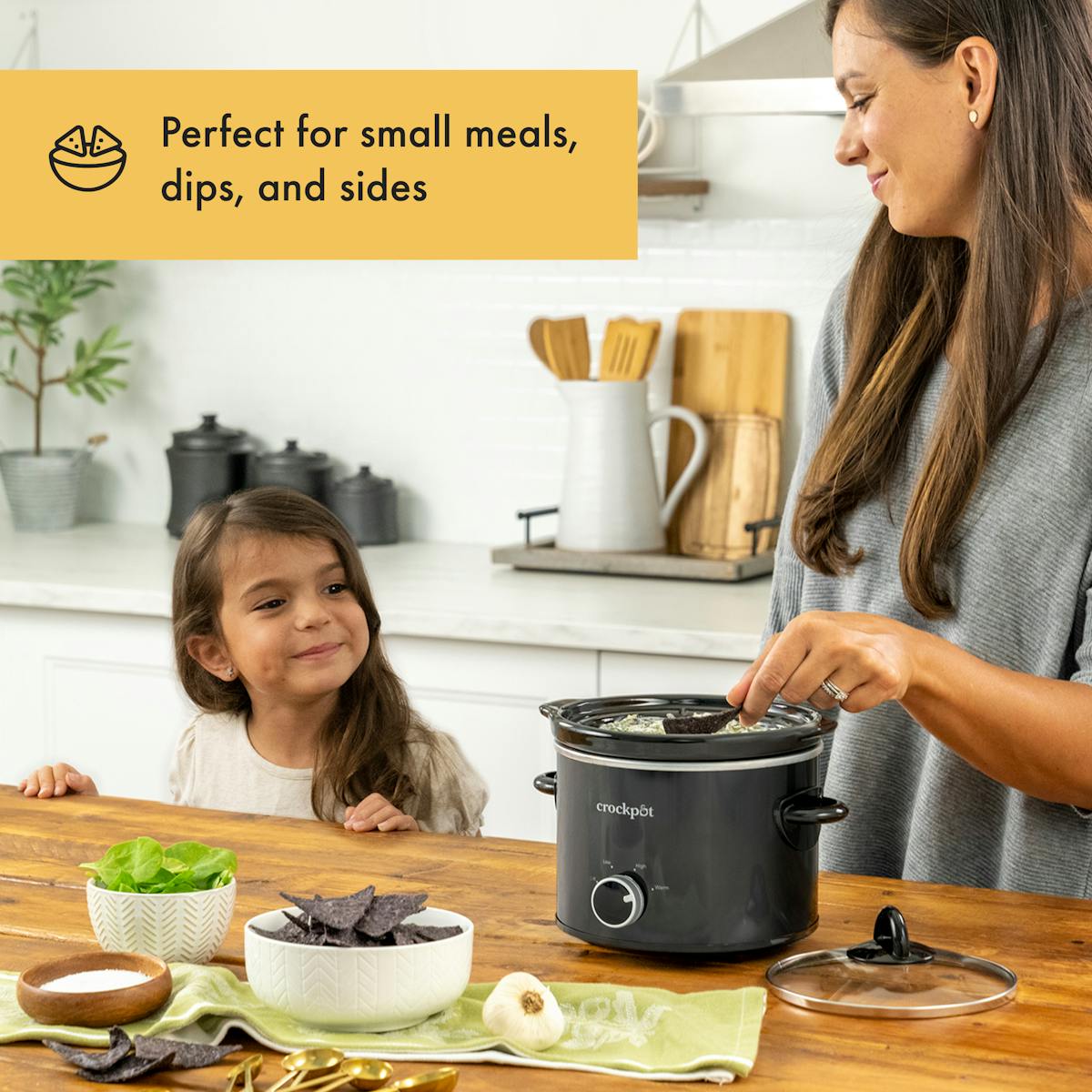 Crock-Pot 2-Quart Classic Slow Cooker, Small Slow Cooker, Black — Product Details — Item Information J3