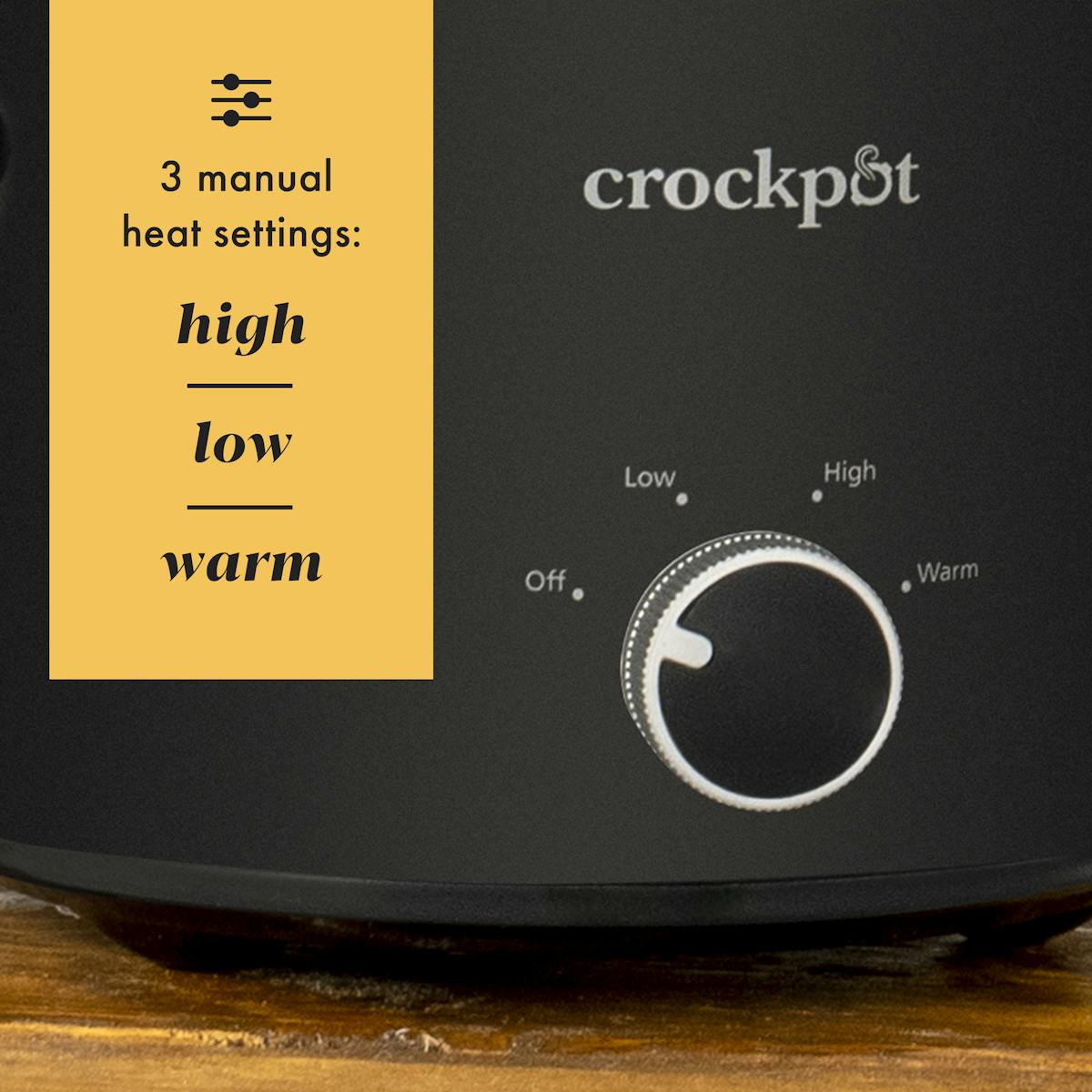 Crock-Pot 2-Quart Classic Slow Cooker, Small Slow Cooker, Black — Product Details — Item Information J3
