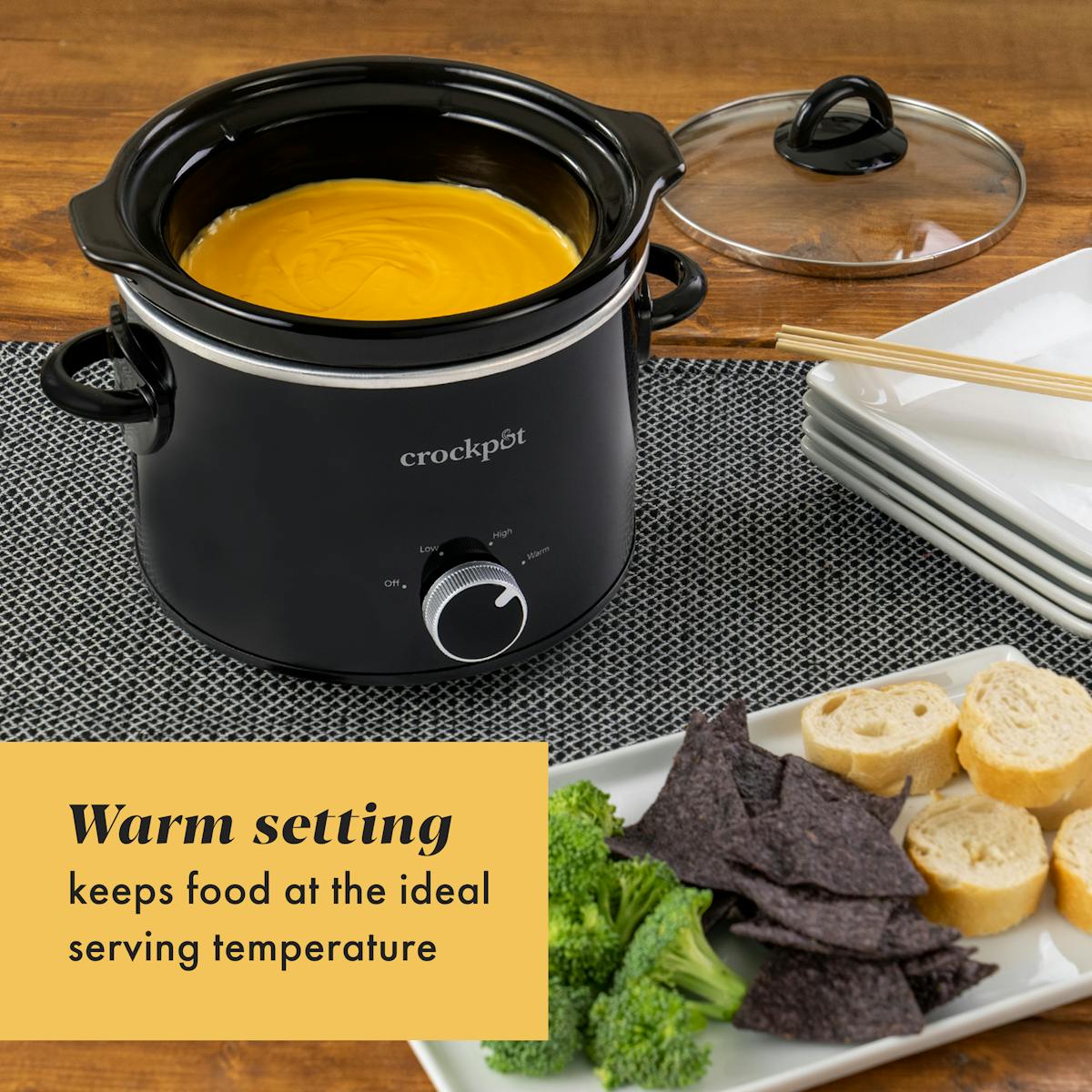Crock-Pot 2-Quart Classic Slow Cooker, Small Slow Cooker, Black — Product Details — Item Information J3