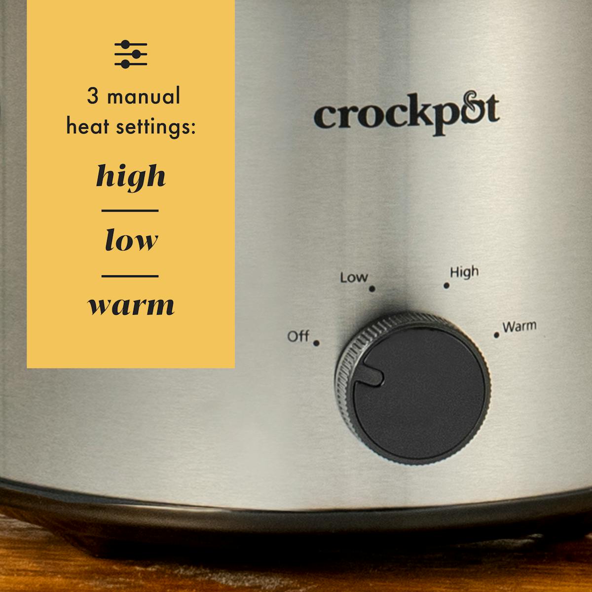 Crock-Pot 2-Quart Classic Slow Cooker, Small Slow Cooker, Stainless Steel | Product Overview — Item Information RU