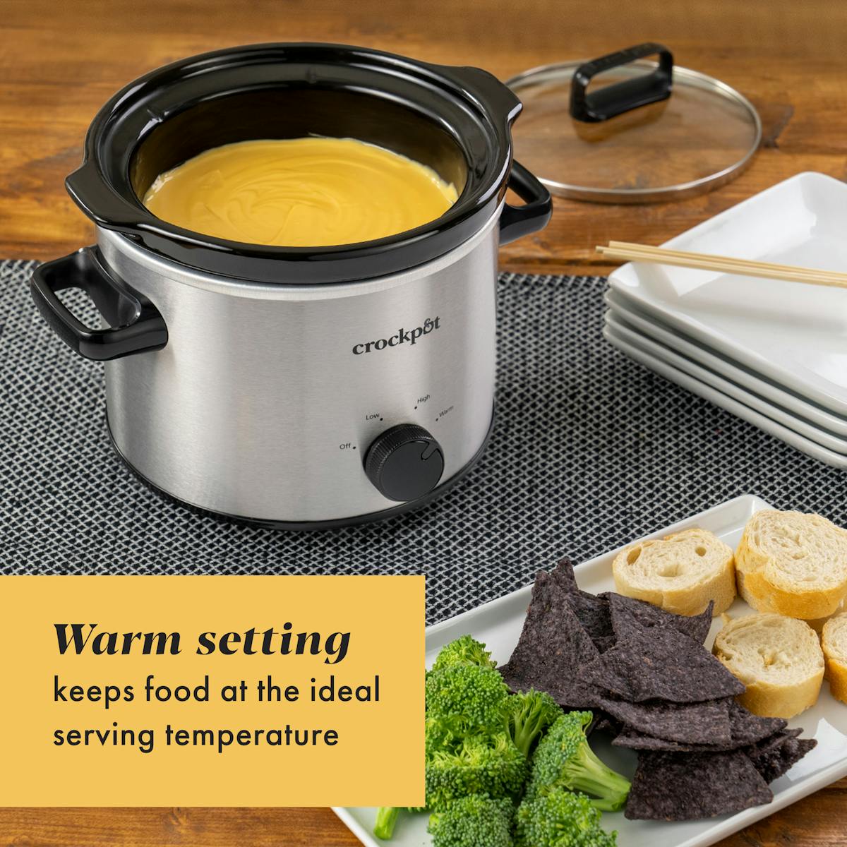 Crock-Pot 2-Quart Classic Slow Cooker, Small Slow Cooker, Stainless Steel | Product Overview — Item Information RU