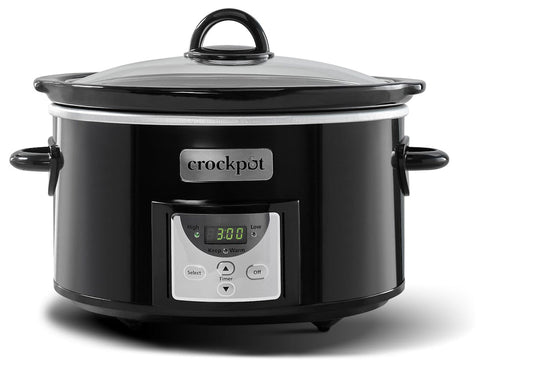 Crock-Pot 4-Quart Digital Countdown Slow Cooker, Black — Product Information | Detailed Overview 4I